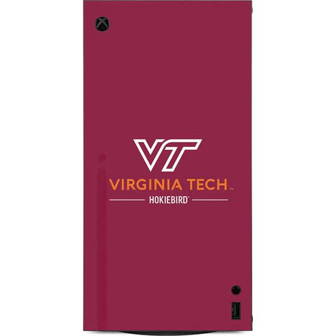 Virginia Tech University Hokiebird XBox Series X Digital Edition Console Skin
